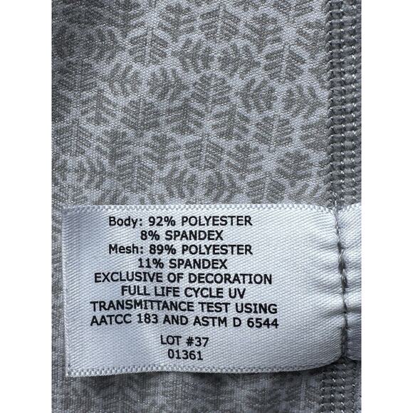 Coolibar Shirt Womens Large Short Sleeve V-Neck UPF 50 White - Picture 4 of 7